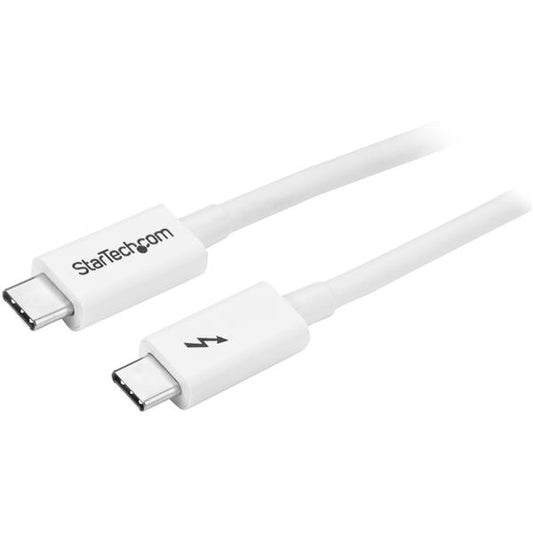 1m Thunderbolt 3 Cable 20Gbps White