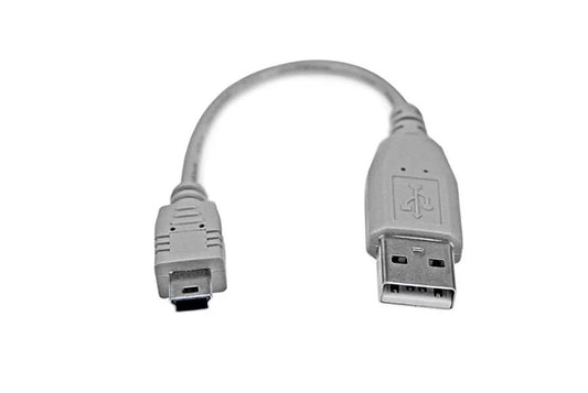 6in USB 2.0 A to Mini USB B Cable