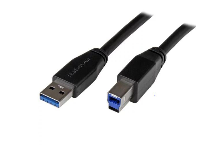 StarTech.com 5m Active USB 3.0 A to B Cable
