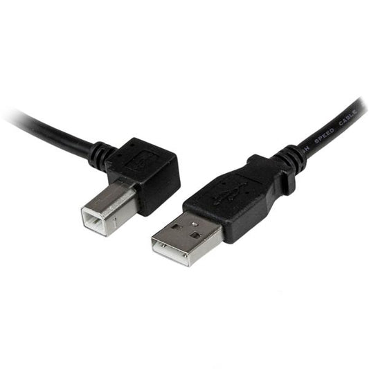 3m USB 2.0 A to Left Angle B Cable