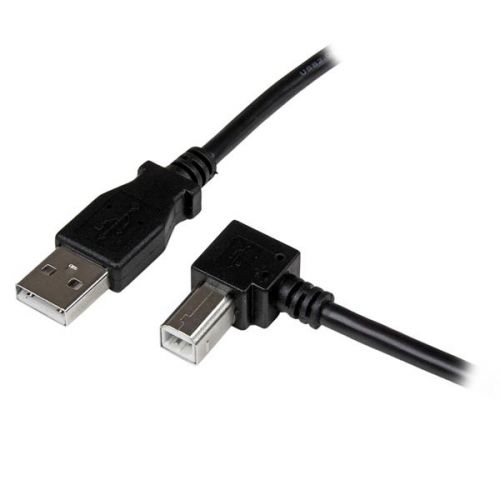 StarTech.com 3m USB 2.0 A to Right Angle B Cable MM