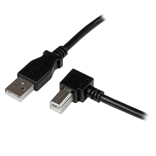 StarTech.com 3m USB 2.0 A to Right Angle B Cable MM