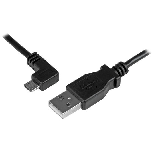 0.5m Left Angle Micro USB Cable
