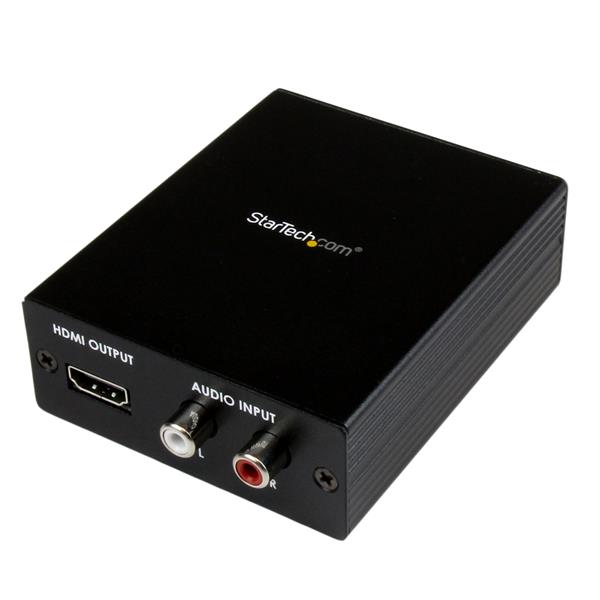VGA or Component to HDMI Converter