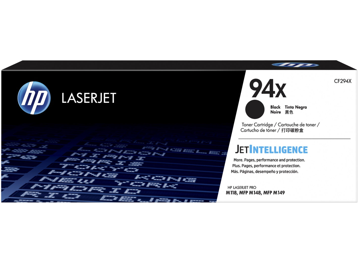 HP CF294X 94X HI YIELD BLACK TONER 2.8K