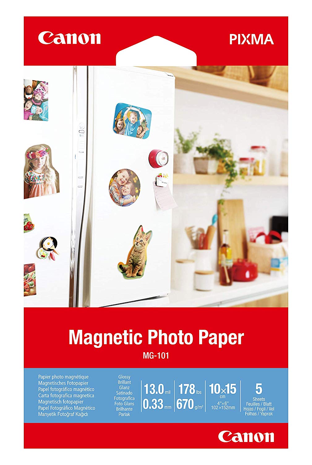 Canon 3634C002 MG101 4X6 Photo Paper