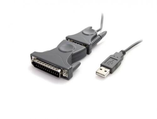 StarTech.com USB to RS232 DB9 DB25 Serial Adapter