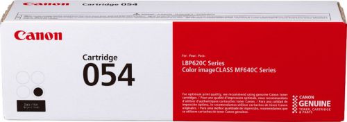 Canon 054BK Black Standard Capacity Toner Cartridge 1.5k pages - 3024C002