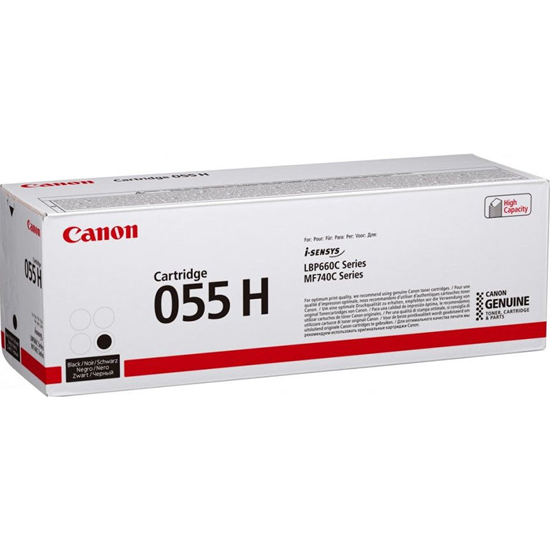 Original Canon 055HBK Black High Cap 7600 Original Toner 3020C002