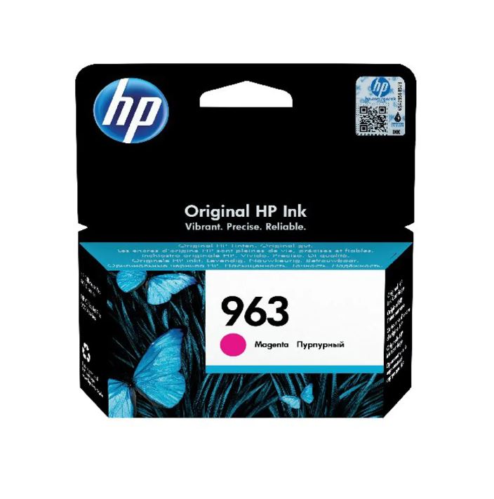 Original HP 963 Magenta Original Ink Cartridge 3JA24AE