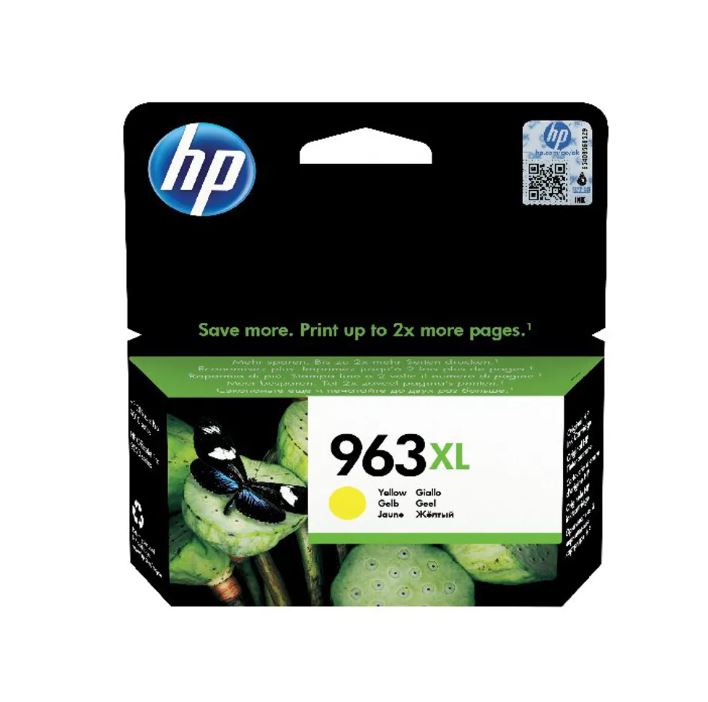 Original HP 963XL Yellow 1600 Pages Original Ink 3JA29AE