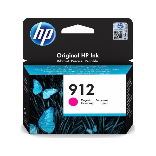 Original HP 912 Magenta Ink Cartridge 3YL78AE