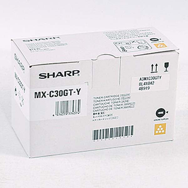 Original Sharp MXC30GTY Yellow Toner