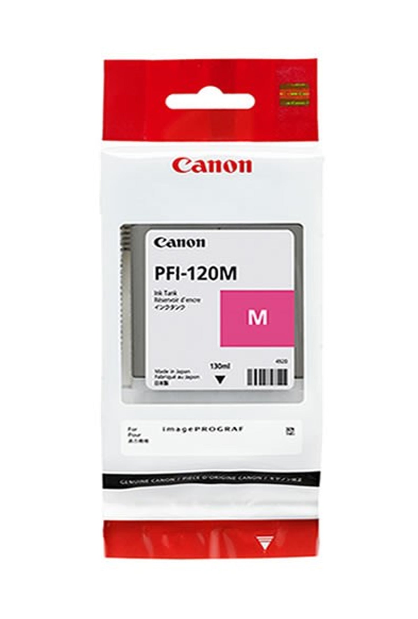 Original Canon PFI-120M Magenta Ink Cartridge 2887C001