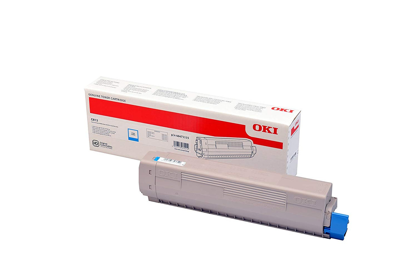 OKI C813 CYAN TONER 5K