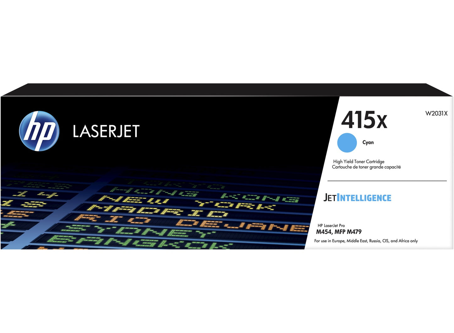 Original HP W2031X 415X Cyan 6000 pages Original Toner