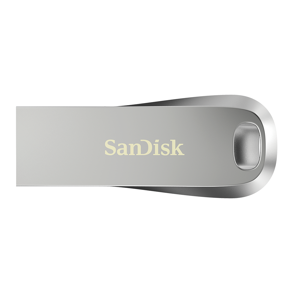 SanDisk Ultra Luxe 256GB USB 3.1 Gen 1 Silver Flash Drive