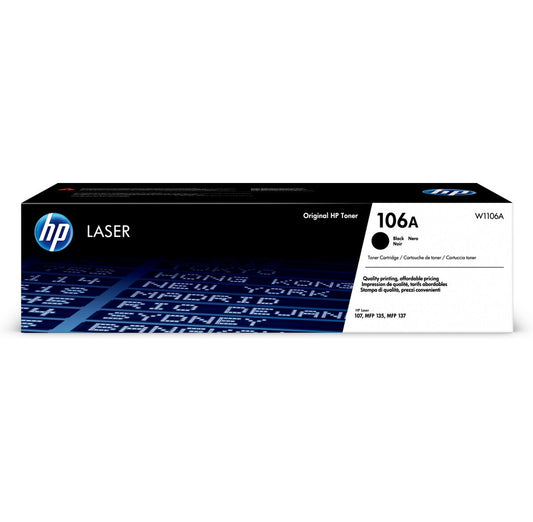HP W1106A (106A) Black Toner 1000 pages