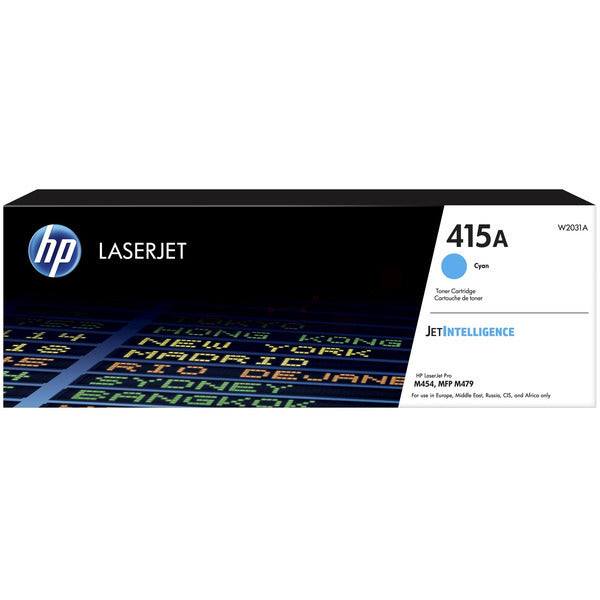 Original HP W2031A 415A Cyan 2100 pages Original Toner