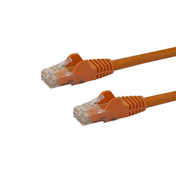 5m Orange Snagless Cat6 UTP Patch Cable