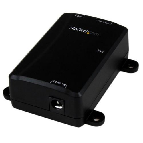 StarTech.com 1 Port Gigabit Midspan PoE and Injector