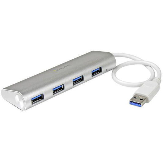 4 Port USB3 Hub with Built in Cable