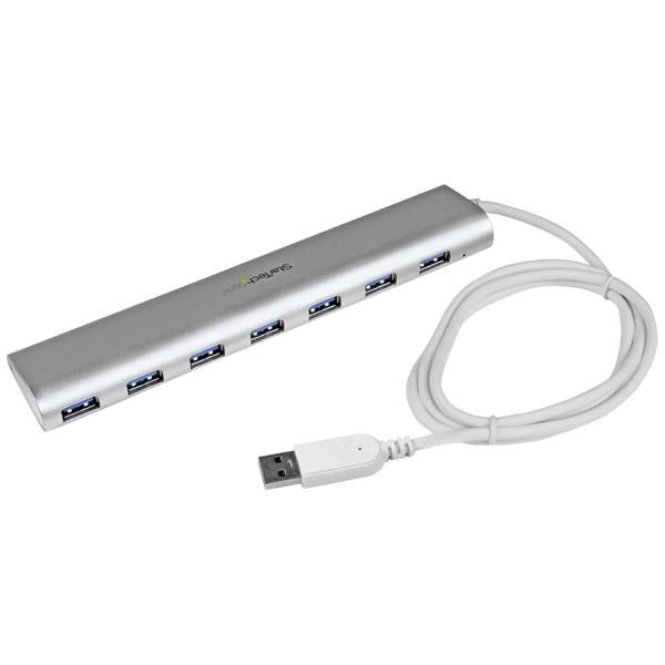 7 Port USB3 Hub with Built in Cable