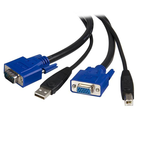 6ft 2in1 USB KVM Cable