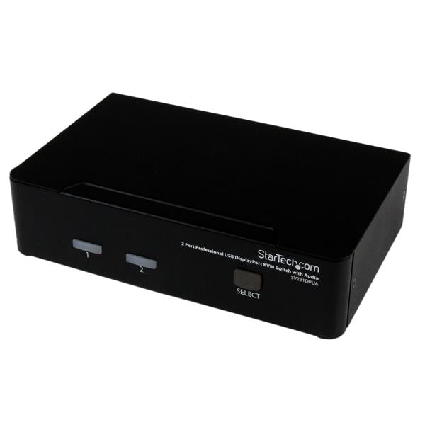 2 Port Professional USB DP KVM Switch
