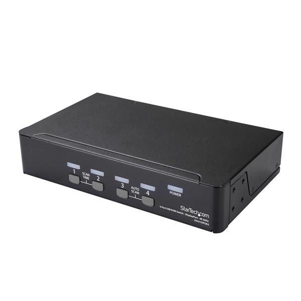 4 Port DisplayPort KVM Switch 4K