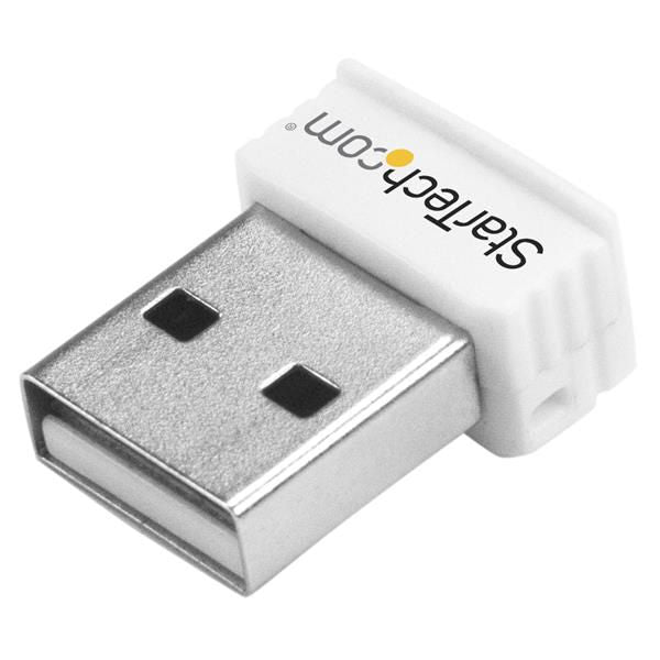 StarTech.com USB 802.11n 1T1R USB WiFi Adapter White