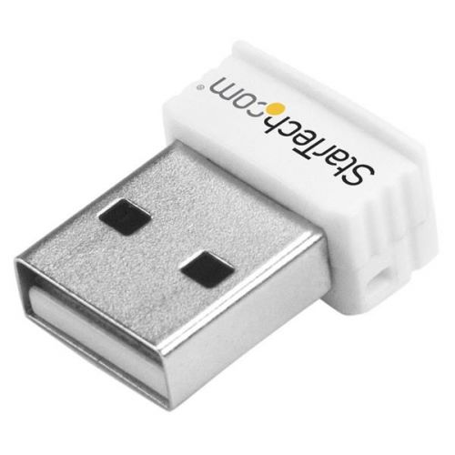StarTech.com USB 802.11n 1T1R USB WiFi Adapter White