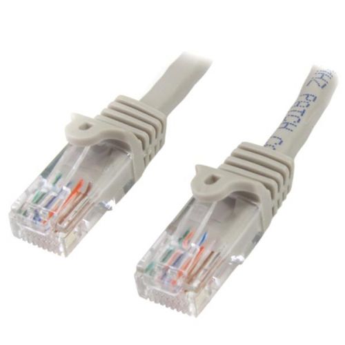 StarTech.com 1m Grey Snagless Cat5e Patch Cable