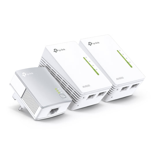 AV600 Powerline Uni WiFi Re 2 Ports Kit