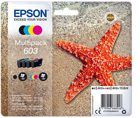 OEM Epson C13T03U64010 (603) Ink Cartrid