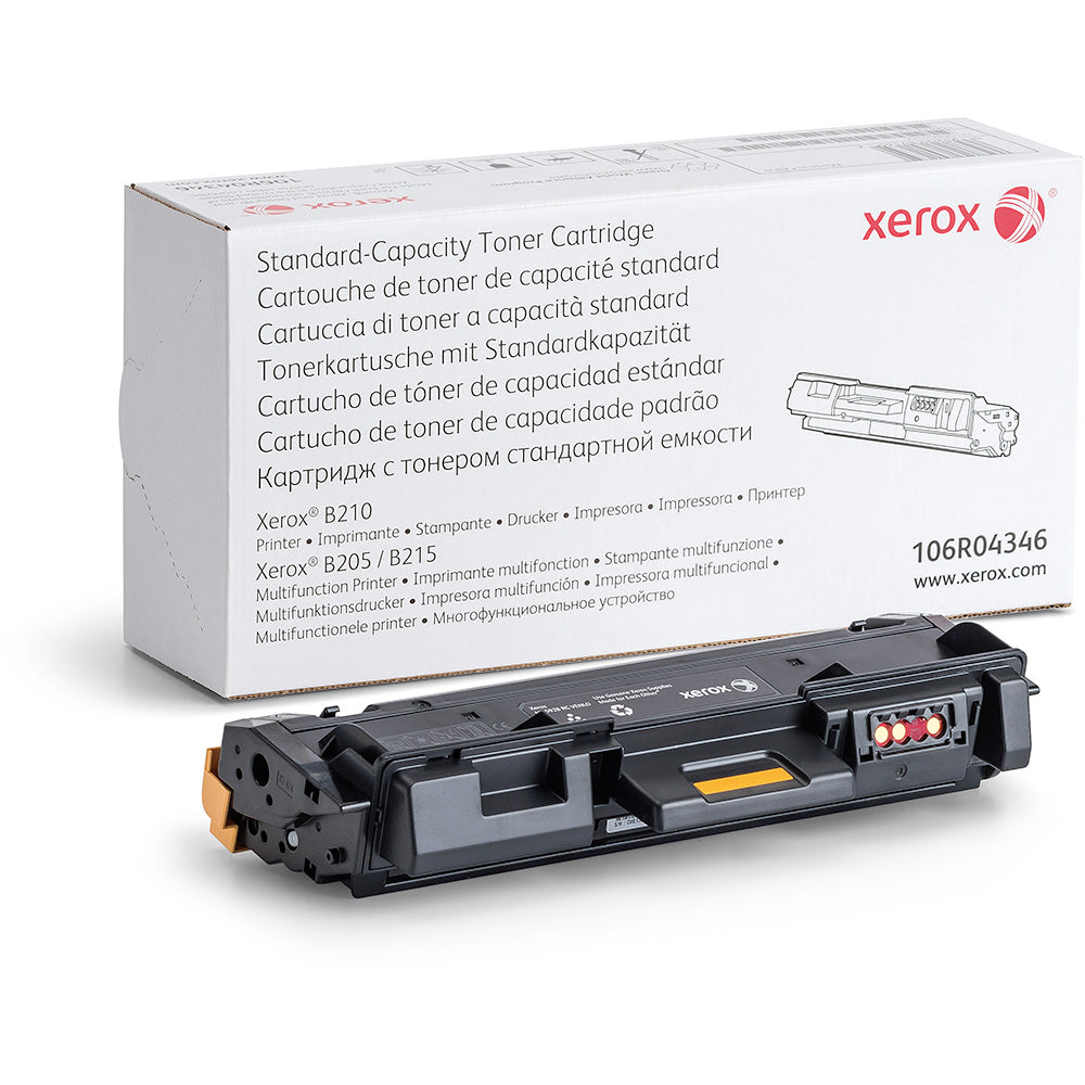 Original Xerox 106R04346 Black Std Cap 1500 Pages Original Toner