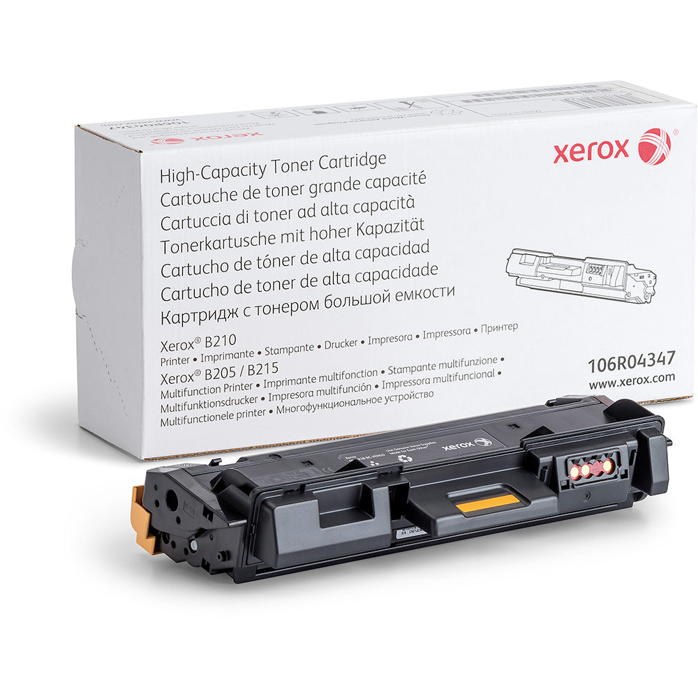 Original Xerox 106R04347 Black Hi Cap 3000 Pages Original Toner