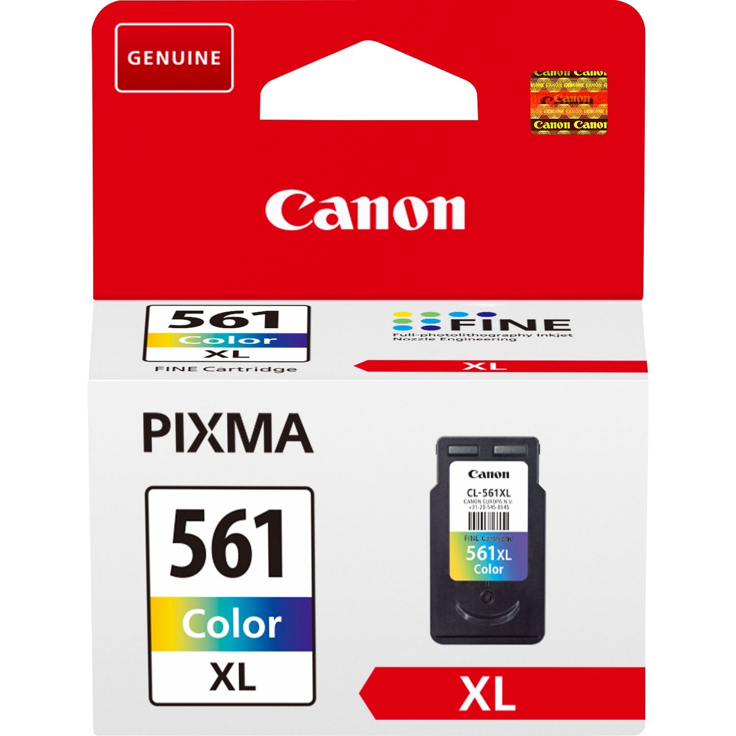 Original Canon CL-561XL Tri-Colour High Capacity Original Ink Cartridge