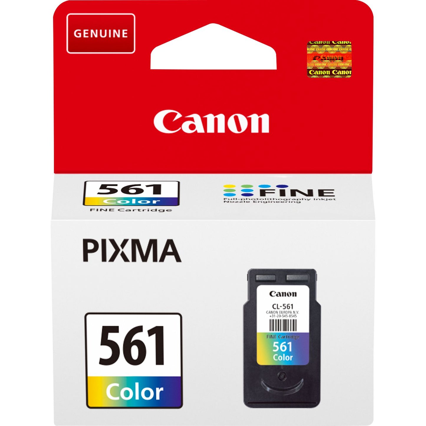 Original Canon CL-561 Tri-Colour Original Ink Cartridge 3731C001