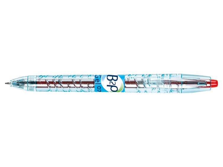 Pilot Begreen B2P Retractable Gel Rollerball Pen Recycled 0.7mm Tip 0.39mm Line Red (Pack 10) - 4902505377457