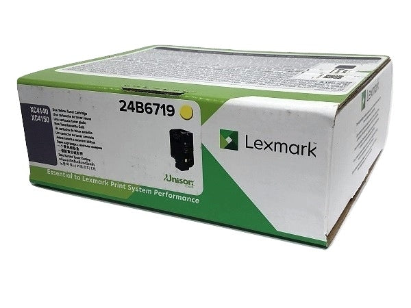 Original Lexmark 24B6719 Yellow 13000 Pages Original Toner