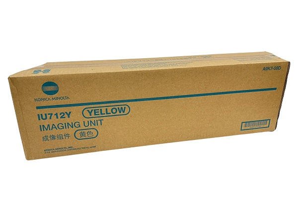 Original Konica Minola A9K708D Yellow Unit IU712Y