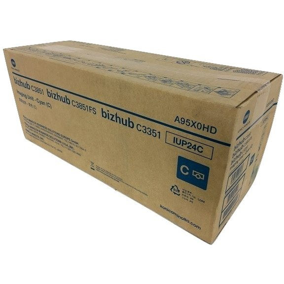 Original Konica Minolta A95X0HD IUP24C Cyan Drum Unit