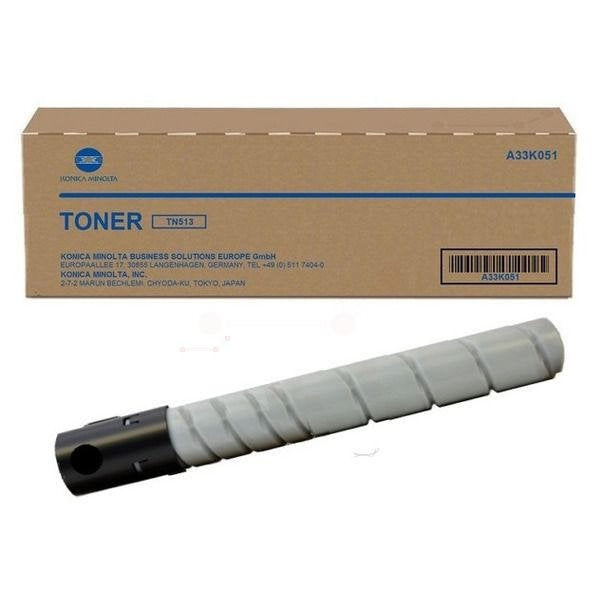 Original Konica Minolta A33K051 TN513K Black Toner