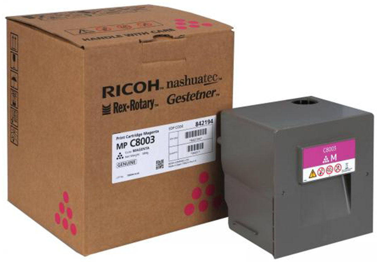 Original Ricoh 842194 Toner Magenta MPC6503/8003