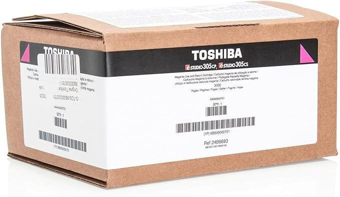 Original Toshiba 6B000000751 (T-305PM-R) Magenta 3000 Pages Original Toner