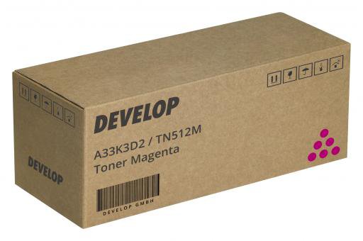 OEM Develop A33K3D2 TN512M Toner Magenta