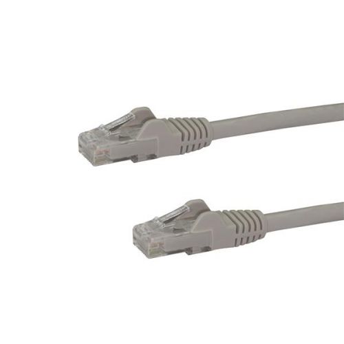 StarTech.com 0.5m Grey Cat6 Snagless RJ45 Patch Cable