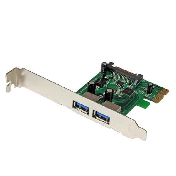 StarTech.com 2 Port PCIe USB3 Card Adapter with UASP