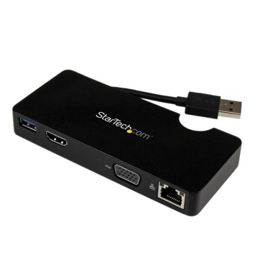 StarTech.com USB3 Laptop Mini Dock Station HDMI VGA